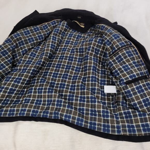 VTG Columbia Jacket Coat Mens Size XXL Black Wool Blend Zip Chore Winter Cold - Picture 16 of 16